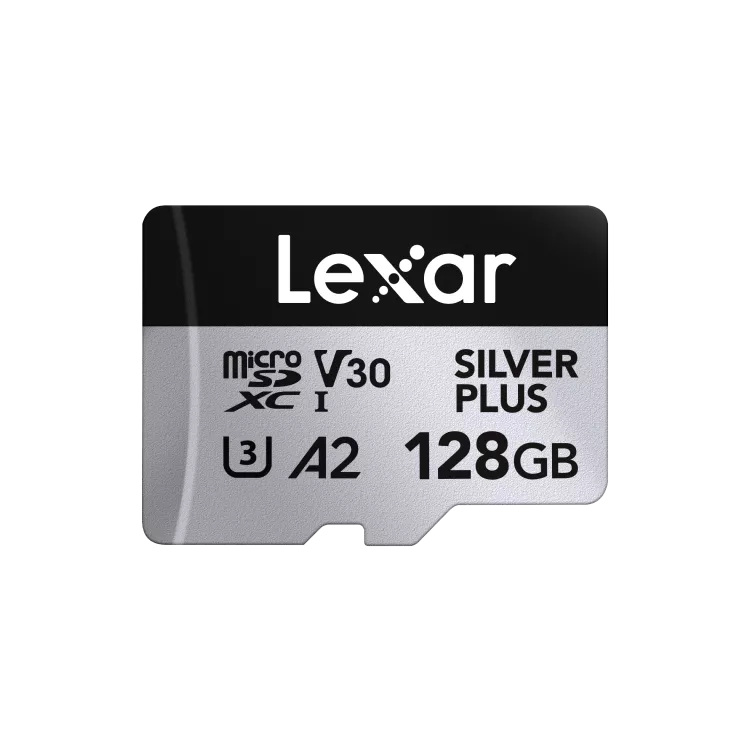 Lexar 128GB Professional SILVER PLUS microSDXC UHS-I Card